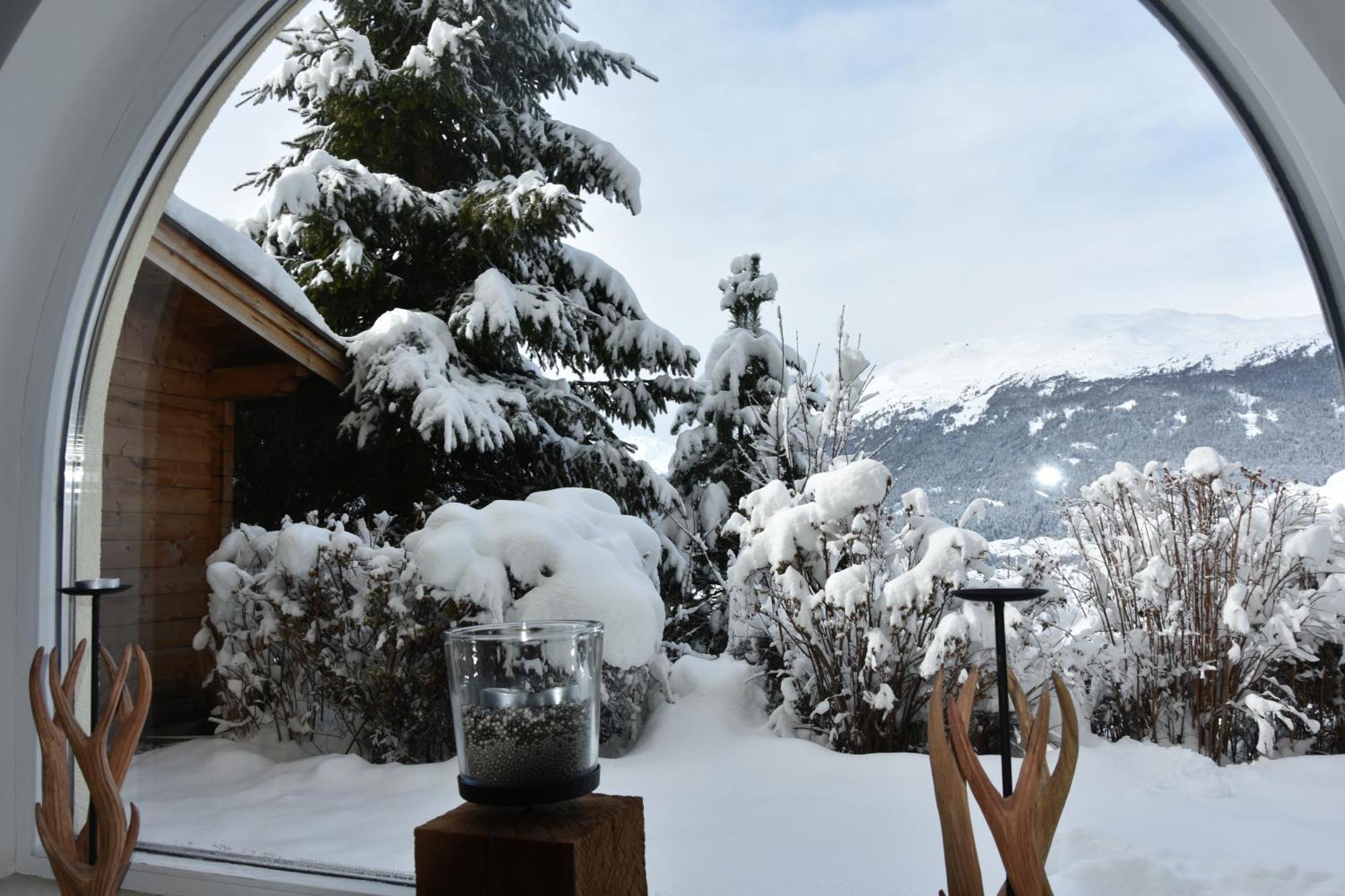 Wellness Aparthotel Panorama Alpin - Ferienwohnungen Jerzens Im Pitztal Exteriér fotografie